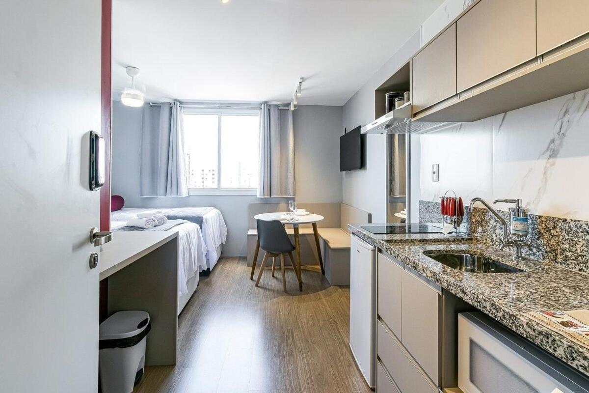 Rubi Studio No Bras Com Piscina - Metro Bras São Paulo Eksteriør bilde