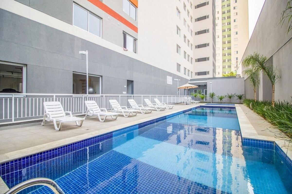 Rubi Studio No Bras Com Piscina - Metro Bras São Paulo Eksteriør bilde
